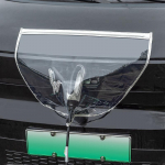 Naujos energijos automobilio įkrovimo apsauga nuo lietaus Lauko universali elektrinio automobilio įkrovimo pistoleto vandeniui atspari automatinė apsauga nuo lietaus ir sniego Aksesuarai balta