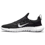 Nike Free Run 5.0 Next Nature Juodi Balti Moteri&scaron;ki Sportbačiai Tamsiai Dūminiai Pilki CZ1891-001 36