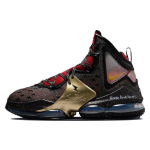 Nike LeBron 19 Doernbecher 2022 Vyri&scaron;ki sportbačiai Juoda Metalinė-Auksinė Universitetinė Raudona DR6255-001 41