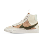 Nike Blazer Mid 77 SE GS Dance - Smėlio spalvos Vaikų sportbačiai Ruda &Scaron;viesiai Sidabrinė Fanto spalva DQ0369-100 35.5