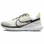 Nike React Pegasus Trail 4 &Scaron;viesiai dramblio kaulo Chaki spalvos Vyri&scaron;ki sportbačiai Kreminės baltos Juodos DJ6158-100 44.5