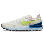 Nike Waffle One Crater Tinklelis Suede Oda Perdirbtos Medžiagos Žemi Gyvenimo Būdo Sportbačiai Moteri&scaron;ki sportbačiai Balti Žali Mėlyni DJ9640-100 35.5