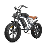 EBike x70 750W Dual Lithium Battery 34AH Long Range 40KM/H 20*4Fat Tire Electric Bike Mountain Electric Bicycle E-motorcycle 750W 48V 34AH（Dual Battery） smėlis
