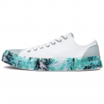 Converse Chuck Taylor All Star CX Marmuruoti Laisvalaikio Žemi Drobės Batai Unisex Balti ir Mėlyni 36