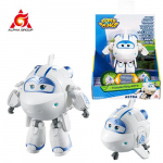 Super Wings 5 coliai Transformuojamas Jett Dizzy Donnie Deformuojamas Lėktuvas Robotas Veiksmo Figūrėlės Transformacija Animacija Vaikų Žaislai