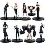 Anime DXF One Piece Film Gold Grandline Vyrai 9 vnt./rinkinys 15-ojo jubiliejaus personažai Luffy figūrėlės Kolekciniai žaislai