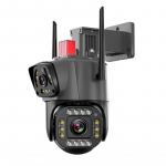 Lauko daugialę&scaron;ė 360&deg; WiFi/4G apsaugos kamera su naktiniu matymu CN ki&scaron;tukas (adapteris įtrauktas)