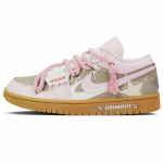 Jordan Air Jordan 1 Star Track žemi Vintažiniai Krep&scaron;inio Batai Moteri&scaron;ki Rudi Rožiniai DC0774-601(Komanda128-) 38