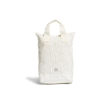 Adidas Originals 3D logotipas, didelės talpos, studentų, su užtrauktuku, kuprinė, unisex kuprinė, balta FL9677 White