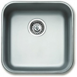 Virtuvinė kriauklė - TEKA - BE 40.40 Plus - 1 dubuo - Nerūdijantis plienas - 406 x 406 mm