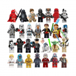 29 vnt. Žvaigždžių karų minifigūrėlių rinkinys