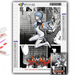 5D deimantų tapybos anime plakatas &bdquo;pasidaryk pats&ldquo; deimantų siuvinėjimas Kalnų kri&scaron;toliniu akmeniu namų dekoravimas Full Round 20X30CM