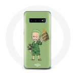 Coque pour Samsung Galaxy S10 edge One piece Manga Roronoa Zoro