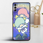 LittleTwinStars Mielas dėklas Samsung Galaxy S20 S22 S21 FE S10 S9 Plus S8 Note 20 Ultra 10 Plus mink&scaron;tas telefono apvalkalas Samsung S21 5G