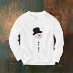 Vyri&scaron;kas didelio dydžio kukurūzų ra&scaron;to languotas spausdintas apvalaus kaklo džemperis su gobtuvu L smėlis