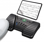 Daugiafunkcinis Bluetooth kojinis puslapių pervertėjas Telefonui, iPad plan&scaron;etiniams kompiuteriams Įkraunami prietaisai Programėlės valdiklis Belaidis puslapių pervertėjas pedalas