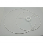 Ens. Armature abat-jour suspension conique &Oslash;25 x &Oslash;40 cm