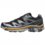 Salomon XT-6 Patogūs Mink&scaron;ti Patvarūs Kvėpuojantys Žemi Atsitiktiniai Takų Bėgimo Batai Unisex Kedai Juodi 477394 44