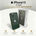 Atnaujintas Apple iPhone 13 i&scaron;manusis telefonas su Nano-SIM+eSIM 256GB žalia