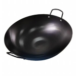 Yipan dviejų rankenų kalto ketaus wok 32cm
