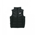 Nike Sportswear Windrunner Pūkinė liemenė su stovinčia apykakle, atstumianti vandenį, vyri&scaron;ka, juoda 928860-010 S