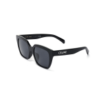 Celine Madingi Universalūs Klasikiniai Kvadratiniai Saulės Akiniai Moteri&scaron;ki Saulės Akiniai 4S198CPLB-38NO Basic Packaging-Eyeglass Case+Box,56