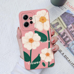 Gėlių dėklai, skirti Xiaomi Redmi Note 12 11 10 9 8 7 Pro Max Galinis dangtelis Mielas avokado mink&scaron;tas silikoninis fotoaparato apsauginis telefono fondas Redmi Coques Redmi Note 11 4G jenkų mėlyna spalva