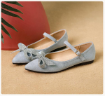 Mary Jane plok&scaron;čiapadžiai moterims Patogūs neslystantys laisvalaikio suknelės batai lankai su dirželiu prie kulk&scaron;nies.