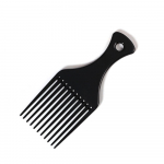 BlueZOO plaukų &scaron;ukos įdėklas Afro Hair Pick Comb Hair Fork &Scaron;ukos Oil Slick Styling plaukų &scaron;epetys juoda