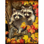 Karvės deimantų tapyba viso kvadrato/apvalaus kryžminio dygsnio mozaika Ūkio gyvūnų namų dekoras Rankų darbo dovana deimantų menas Full Round 20X30CM raudona