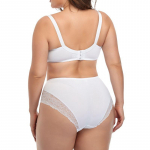 Gėlėtas nėrinių apatinis trikotažas moterims didelio dydžio liemenėlių rinkinys D puodelis XL 2XL 3XL 4XL 5XL 6XL pilno kau&scaron;elio liemenėlės ir ypač plonos apatinės kelnės 105D