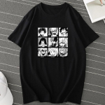 My Hero Academia Graphic mar&scaron;kinėliai Vyri&scaron;ki vasariniai trumpomis rankovėmis mar&scaron;kinėliai Moteri&scaron;ki drabužiai Vir&scaron;utiniai mar&scaron;kinėliai japoni&scaron;ki anime Juokingi mar&scaron;kinėliai XS juoda