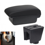 Skirta Chevrolet Nexia Daewoo Kalos Gentra 2003-2011 Revon R3 automobilio porankio dėžutės modifikavimo priedams USB sąsaja juoda