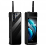 W88 Pro Retro i&scaron;manusis telefonas 4,0 colio Android 12.0 Keturių branduolių RAM 2GB ROM 16GB 5500mAh Face ID Type-C Dual SIM 4G mobilusis telefonas 2GB 16GB juoda