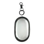 1 vnt. juvelyrinių dirbinių laikiklis plastikinis permatomas laikymo dėžutės mai&scaron;elis Paslaptinga dėžutė su raktų pakabuku mielas lėlės krep&scaron;io organizavimo dulkėms atsparus dėklas balta