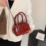 Retro Rankinė Moteri&scaron;ka Universali Užsienieti&scaron;ko Stiliaus Boulingo Krep&scaron;ys Super Populiarus Pečių Krep&scaron;ys raudona