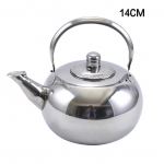 Nerūdijančio plieno arbatinukas su infuzijos filtru, kavos virdulys, arbatos ąsotis, namų biuro įrankiai, 0,8 l, 1,2 l, 1,8 l, 2,5 l, 1 vnt.
