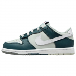 Nike Dunk Low GS Split - Deep Jungle Vaikams Bėgimo bateliai Mėlyni Balti &Scaron;viesiai Sidabriniai FB9109-300 35.5
