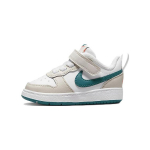 Nike Court Borough Patogūs kasdieniai ilgaamžiai žemi sportbačiai Kūdikių sportbačiai Pilki Balti Žali BQ5453-017 21