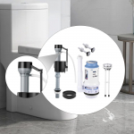 3 inch Double Flush Valve Repair Kit Drain with Bolts Versatile Bath Equipment Toilet