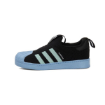 Adidas Originals Superstar 360 žemi vaik&scaron;čiojimo batai kūdikiams Juodi Mėlyni AQ0205 22