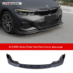 Suderinamas BMW 3 serijos G20 priekinis spoileris ir galinio spoilerio kėbulo komplektas (2020&ndash;2022 m)