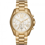 Michael Kors MK6266 Bradshaw Chronograph Moteri&scaron;kas Laikrodis 43mm auksas