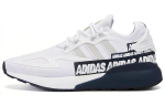 Zx 2K Adidas Originals Boost 'Drąsaus logotipo grafika - Balta Laivyno' FX7036 44⅔