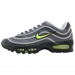 Nike Air Max Joga Bonito Neon Unisex Sportbačiai Juodi Neoninės Geltonos &Scaron;viesiai Pilkos Anglies Spalvos Perlo Pilkos Baltos IO1753-003 40.5 gray