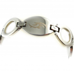 Les Tr&eacute;sors De Lily [E0956] - Bracelet Homme 'Peaceful' Acier