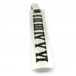 Les Tr&eacute;sors De Lily [E4250] - Pendentif Homme 'Rome' Noir Acier