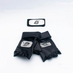 Anime Naruto Akatsuki Uchiha Sasuke Hatake Kakashi pir&scaron;tinių rankogaliai kum&scaron;tinės karoliai galvos juostos kaukė Cosplay priedai