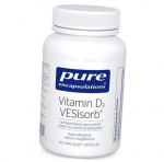 Vitaminas D3, Vitaminas D3 VESIsorb, Pure Encapsulations 60 kaps (36361099) 60caps