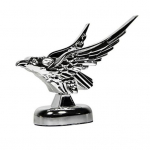 3D &bdquo;Eagle&ldquo; automobilio gaubto ornamentas, lipnus, universalus, universalus automobilių sunkvežimių priekinis gaubtas, skirtas gyvūnų dekoravimui automobilių reikmenys sidabras